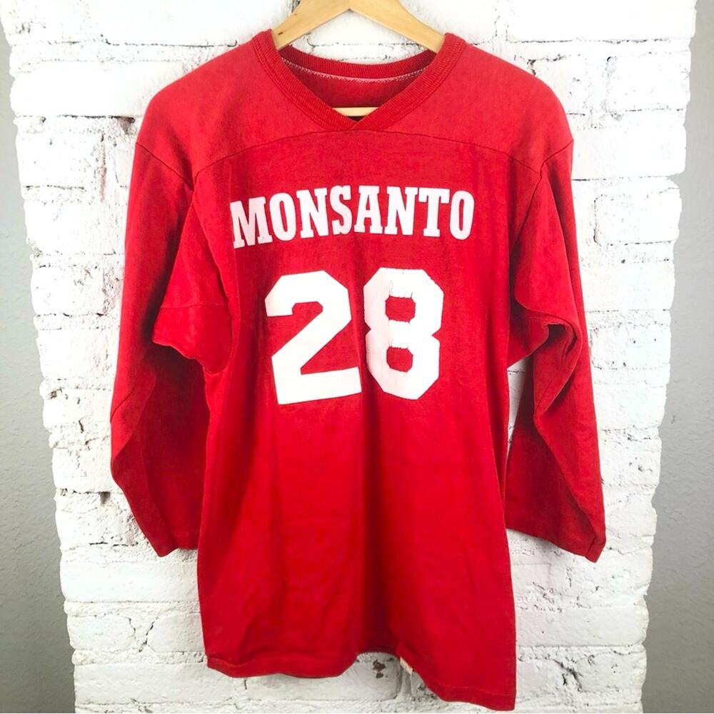 Vintage Monsanto Russel Athletic Jersey Shirt